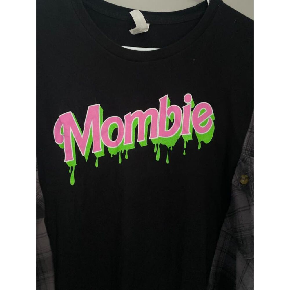 Mombie (Barbie) Flannel Tshirt Sweatshirt
